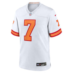 Bucky Irving '76 Tampa Bay Buccaneers Game Jersey - White Jerseys