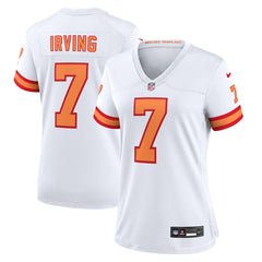 Bucky Irving '76 Tampa Bay Buccaneers Women's Game Jersey - White Jerseys