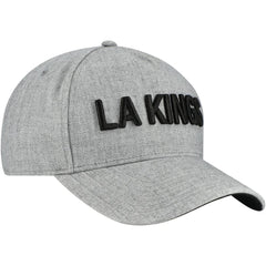 Los Angeles Kings Fanatics Elements A-Frame Leather Strapback Hat - Heather Gray | US 202682850