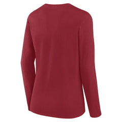 Arizona Cardinals Women's Cheerleader Long Sleeve T-Shirt - Cardinal T-shirts