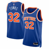 Karl-Anthony Towns New York Knicks Unisex Swingman Jersey Blue Icon Edition - Nike