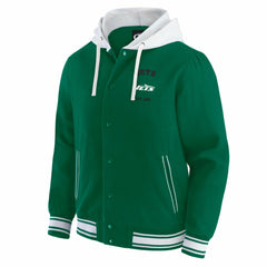 New York Jets Darius Rucker Collection Full-Snap Hoodie Jacket - Green Hoodies