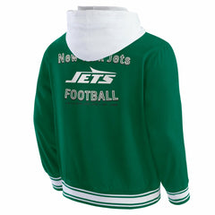 New York Jets Darius Rucker Collection Full-Snap Hoodie Jacket - Green Hoodies