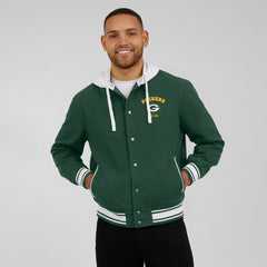 Green Bay Packers Darius Rucker Collection Full-Snap Hoodie Jacket - Green Hoodies