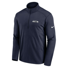 Seattle Seahawks Pacer Half-Zip Pullover - College Navy Pullover