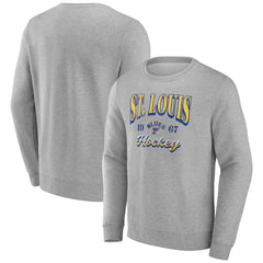 Fanatics St. Louis Blues Gray Nimbus Fleece Pullover Sweatshirt | US 202685659