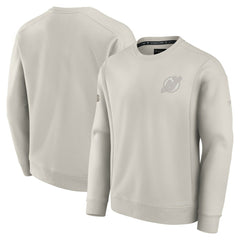 New Jersey Devils Fanatics Authentic Pro Road Fleece Sweatshirt - Gray | US 202685674