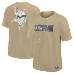 Minnesota Vikings Statement Max90 T-Shirt - Tan T-shirts