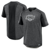 Los Angeles Kings Fanatics Authentic Pro Rink Performance T-Shirt - Heather Charcoal | US 202687824
