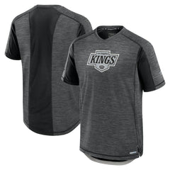 Los Angeles Kings Fanatics Authentic Pro Rink Performance T-Shirt - Heather Charcoal | US 202687824