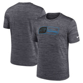 Carolina Panthers Velocity Jock Tag Performance T-Shirt - Black T-shirts