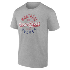 Montreal Canadiens Fanatics Emblem T-Shirt - Gray | US 202688333