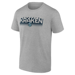 Seattle Kraken Fanatics Iconic T-Shirt - Gray | US 202688352