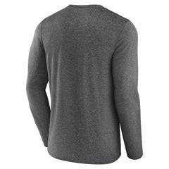 Arizona Cardinals Blackout Long Sleeve T-Shirt - Heather Charcoal T-shirts