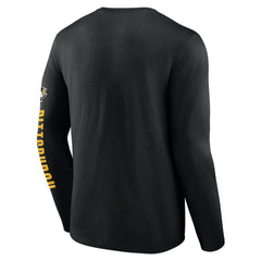 Pittsburgh Penguins Fanatics Headline Long Sleeve T-Shirt - Black | US 202688625