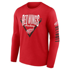 Detroit Red Wings Fanatics Headline Long Sleeve T-Shirt - Red | US 202688632