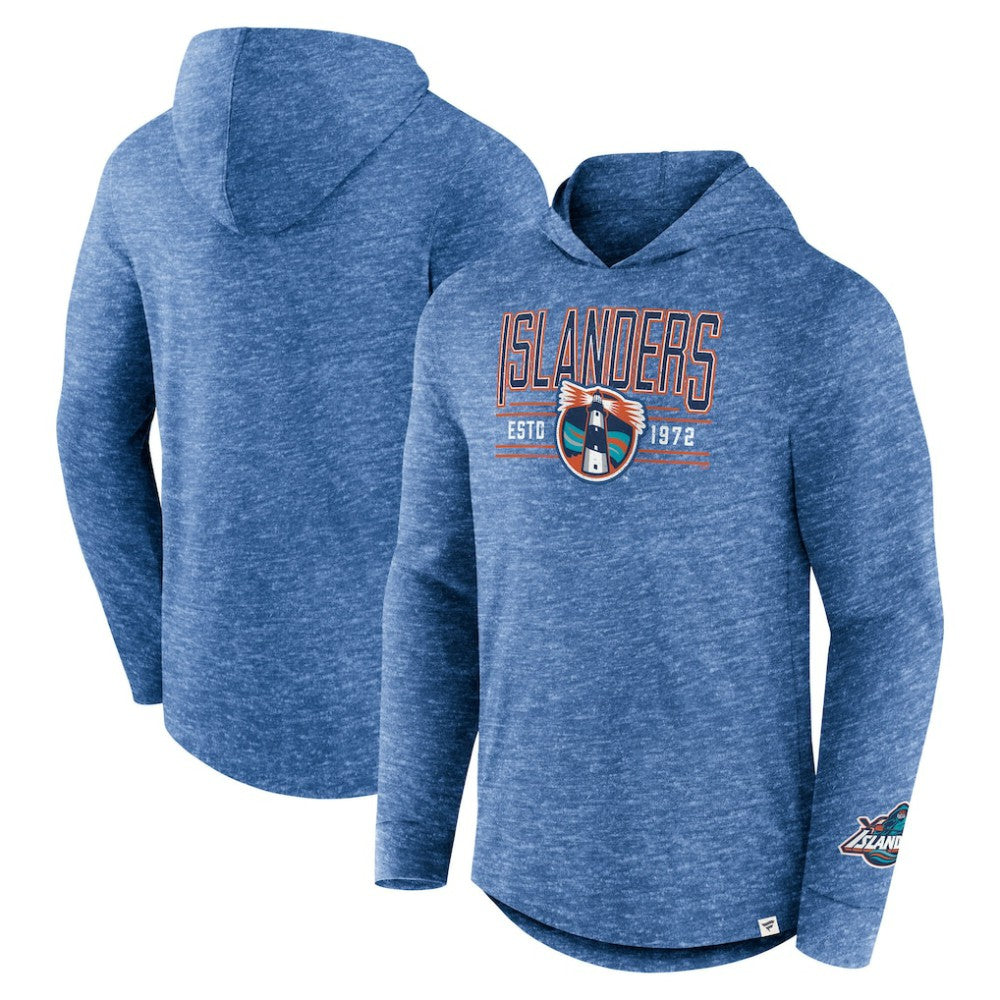 New York Islanders Fanatics Slub Pullover Hoodie - Heather Royal | US 202688804
