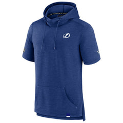 Tampa Bay Lightning Fanatics Authentic Pro Pullover Hoodie - Heather Blue | US 202689291