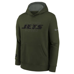 New York Jets Youth 2025 Rivalries Collection Club Hoodie - Gotham Green Hoodies