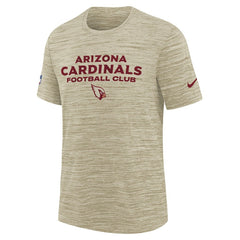 Arizona Cardinals Youth 2025 Rivalries Collection Sideline Velocity Dri-FIT T-Shirt - Natural T-shirts