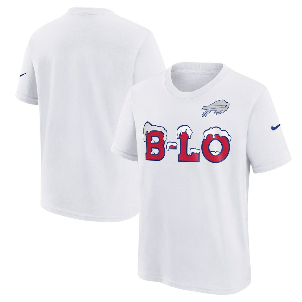 Buffalo Bills Youth 2025 Rivalries Collection T-Shirt - White T-shirts