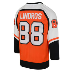 Eric Lindros Philadelphia Flyers Mitchell & Ness Youth 1996/97 Power Play 2.0 Player Jersey with Captain Patch - Orange | US 202689921