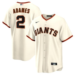 Willy Adames San Francisco Giants Nike Home Replica Jersey - Cream Jerseys