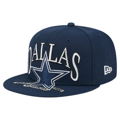 Dallas Cowboys New Era Oversized 59FIFTY Fitted Hat - Navy Hats