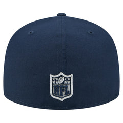 Dallas Cowboys New Era Oversized 59FIFTY Fitted Hat - Navy Hats