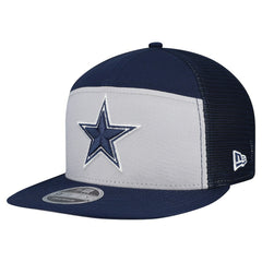 Dallas Cowboys New Era Outdoor Split Panel 9FIFTY Snapback Hat - Gray/Navy Hats