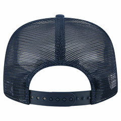 Dallas Cowboys New Era Cutout A-Frame 9FIFTY Snapback Hat - Cream/Navy Hats