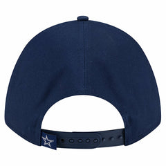Dallas Cowboys New Era Women's Metallic A-Frame 9FORTY Adjustable Hat - Navy Hats