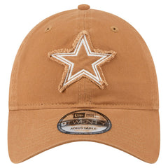 Dallas Cowboys New Era Stamp 9TWENTY Adjustable Hat - Brown Hats