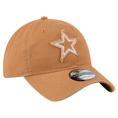 Dallas Cowboys New Era Stamp 9TWENTY Adjustable Hat - Brown Hats