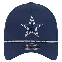 Dallas Cowboys New Era Featherweight Poly Rope Flex 39Thirty Hat - Navy Hats