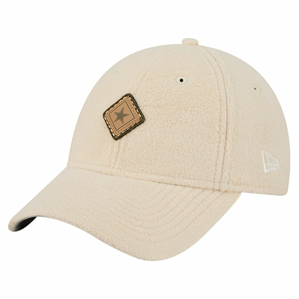 Dallas Cowboys New Era Women's Comfy 9FORTY Adjustable Hat - Cream Hats