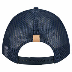 Dallas Cowboys New Era Two-Tone Text 9FORTY M-Crown Adjustable Hat - Stone/Navy Hats