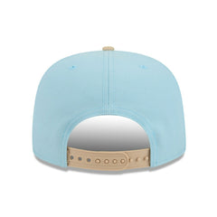 Dallas Cowboys New Era Two-Tone Color Pack A-Frame 9FIFTY Snapback Hat - Light Blue/Brown Hats