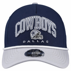 Dallas Cowboys New Era Youth Arch COOLERA 9FORTY A-Frame Adjustable Hat - Navy Hats