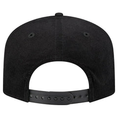 Dallas Cowboys New Era Retro Joe Nostalgic Corduroy Golfer Adjustable Hat - Black Hats