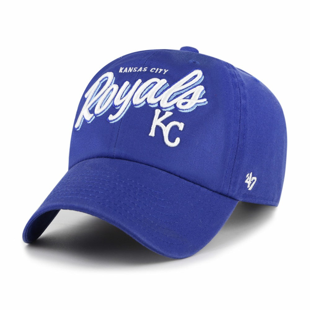 Kansas City Royals '47 Women's Ariana Clean Up Adjustable Hat - Royal Hats