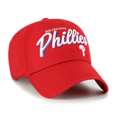 Philadelphia Phillies '47 Women's Ariana Clean Up Adjustable Hat - Red Hats