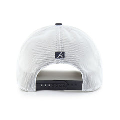 Atlanta Braves '47 Fairway Trucker Adjustable Hat - Navy/White Hats