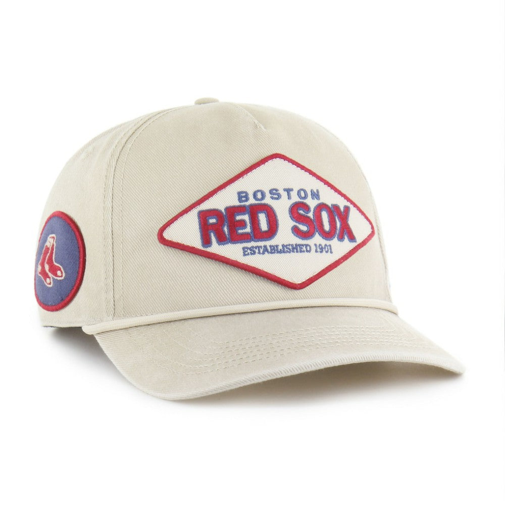 Boston Red Sox '47 Cairn Hitch Adjustable Hat - Khaki Hats