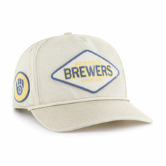 Milwaukee Brewers '47 Cairn Hitch Adjustable Hat - Khaki Hats