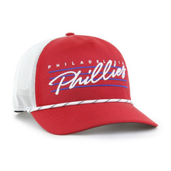 Philadelphia Phillies '47 Brrr Downburst Mesh Hitch Adjustable Hat - Red Hats