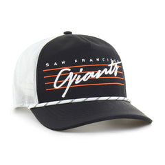 San Francisco Giants '47 Brrr Downburst Mesh Hitch Adjustable Hat - Black Hats
