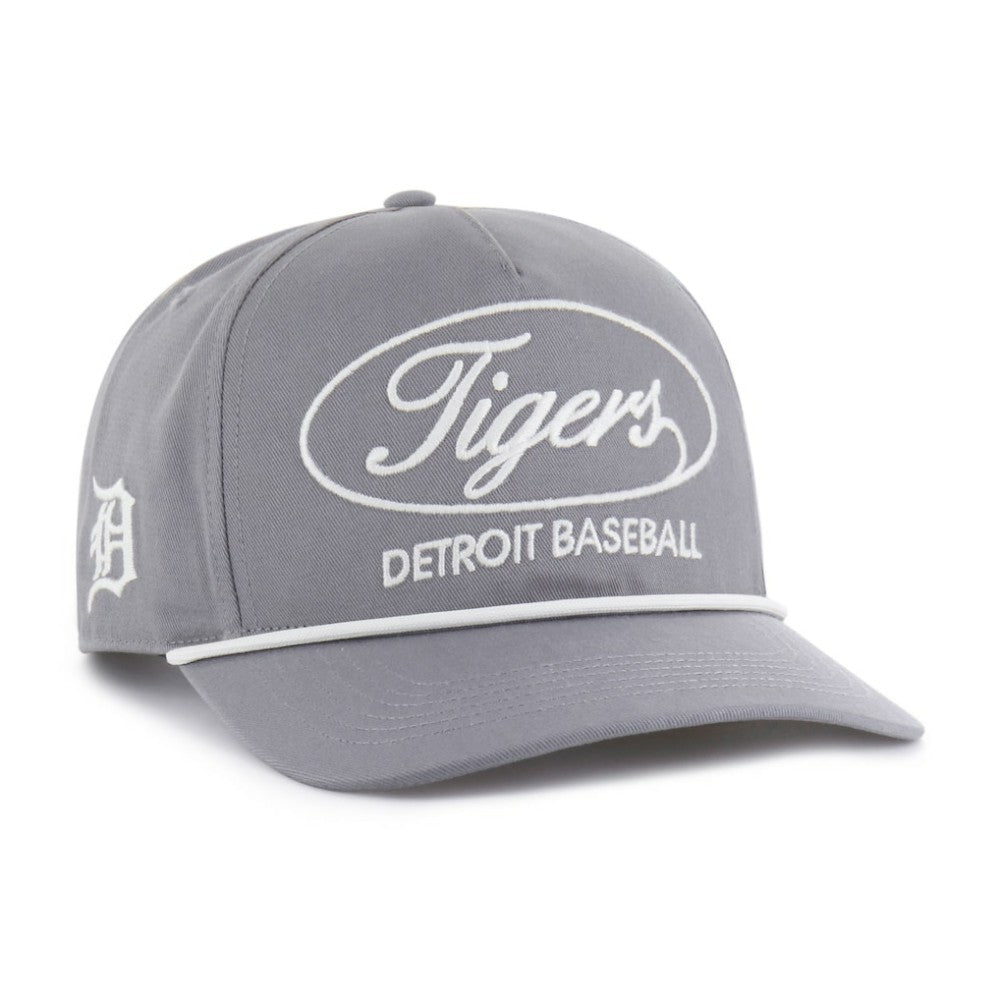 Detroit Tigers '47 Foundational Hitch Adjustable Hat - Gray Hats
