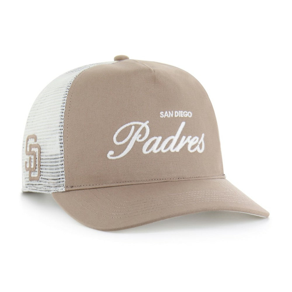 San Diego Padres '47 Foundational Mesh Hitch Adjustable Hat - Brown Hats