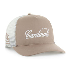 St. Louis Cardinals '47 Foundational Mesh Hitch Adjustable Hat - Brown Hats